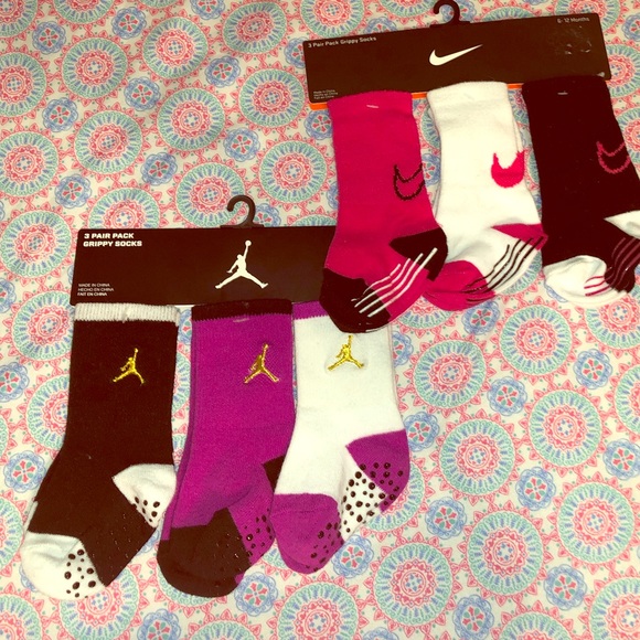 baby girl jordan socks
